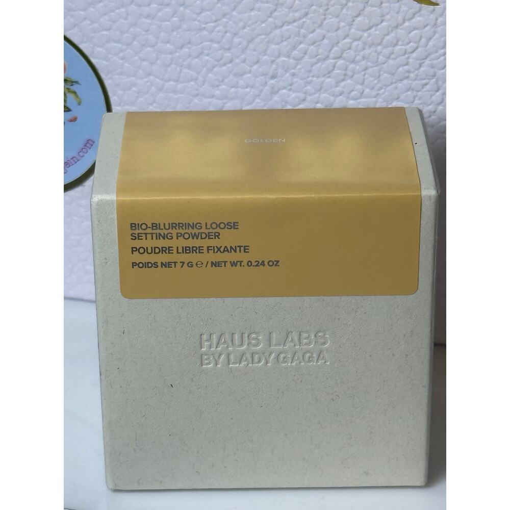 Haus Labs by Lady Gaga Bio-Blurring Loose Setting Powder 7g- GOLDEN - NEW in BOX